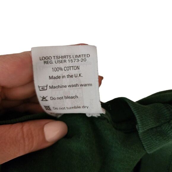 University of Cambridge Short Sleeve TShirt Mens Size S Green - Picture 6 of 6